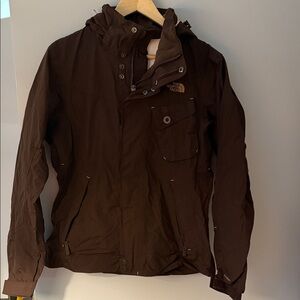 The North Face women’s Dark Brown Performance Jacket